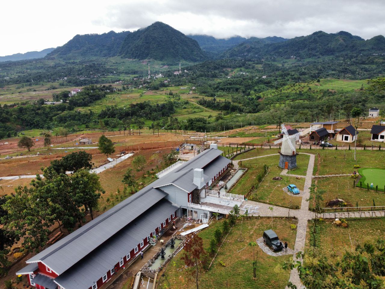 resto barn hanjawong villas tanah murah bogor